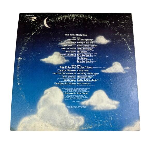 The Moody Blues – This Is The Moody Blues 2xLP Vinyl Record Threshold THS-12/13 - Picture 12 of 12